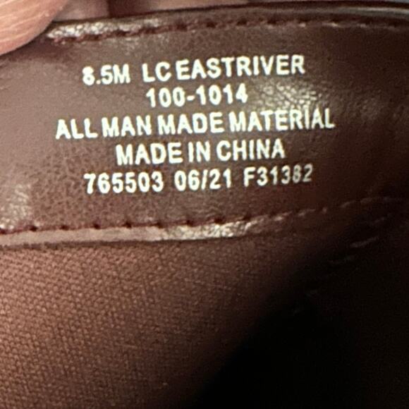 Liz Claiborne red brown croc print faux leather pointed toes 3.5” heels size 8.5 - Picture 8 of 15